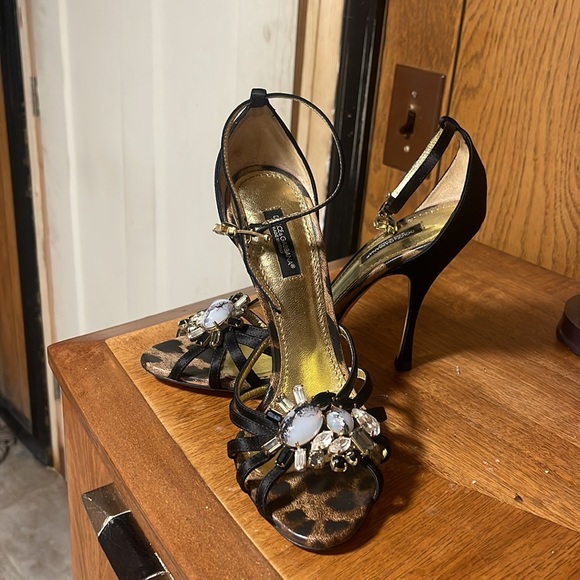 Dolce & Gabbana Gem Heels Stilettos - Picture 4 of 16